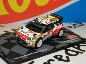 6/22-Rallye Monte-Carlo 2013 CITOËN DS3 WRC S.Loeb - IXO/ALTAYA1:43