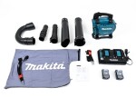 Makita DUB363PT2V / Aku Fukar Vysavač na listí / 2x18V / 2x 5.0Ah (DUB363PT2V)