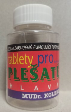 Ptakoviny.cz Lékárna ptákovin - pilulky Barva: 7 tabletky pro plešaté hlavy