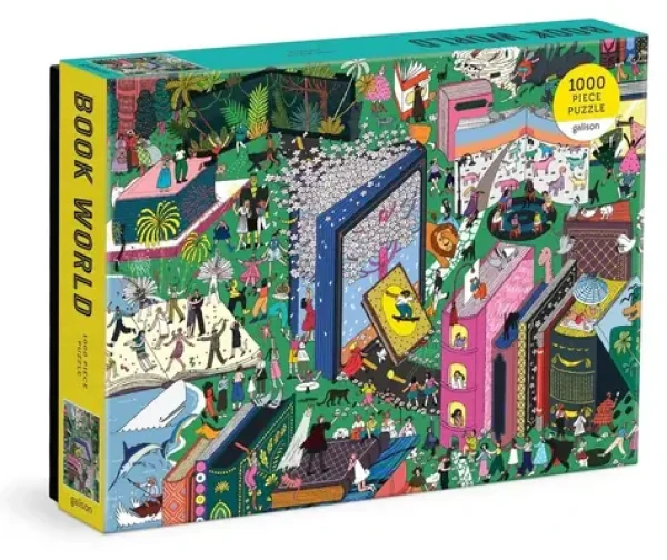 GALISON Puzzle Knižní svět