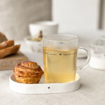 Bastion Collections Vysoký skleněný hrnek Tea 400 ml, sklo