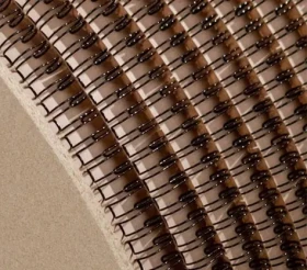 COPIERLAND Drátěné hřbety na cívce 2:1 - 22 mm (7/8") - 6.000 závěsů - černé (CL22CIV-23-cerne)