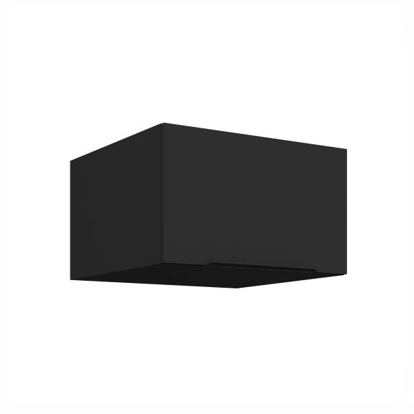 Horní skříňka Aria 60 NAGU-36 1F Barva korpusu: Černá, Barva dvířek: BL - Black AFM