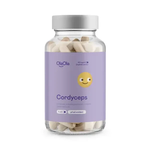 OlaOla Cordyceps podporující kondici / 60 kapslí (110011)