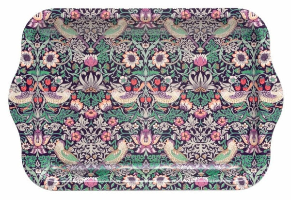 Tác plechový malý Arts Crafts - Strawberry Thief