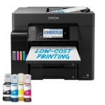 Epson EcoTank ET-5855 černá / Ink. multifunkce / A4 / 25 ppm / 4800x2400 dpi / tisk sken. kop. / USB Wi-Fi LAN (C11CJ29406)