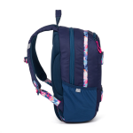 Studentský batoh KARTON P+P OXY Sport - Flowers Blue + etue zdarma