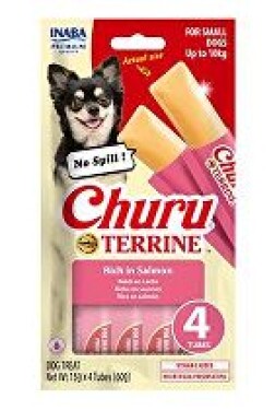 Churu Dog Terrine losos plemena S 4x15g