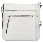 Stylová dámská crossbody kabelka Orniva, bílá