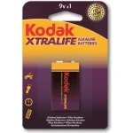 KODAK XTRALIFE alkalická baterie 9V