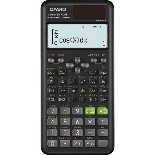 CASIO FX 991 ES PLUS 2E černá / Kalkulačka stolní (FX 991 ES PLUS 2E)