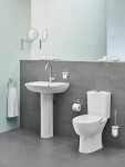 GROHE - Bau Ceramic WC kombi mísa, rimless, alpská bílá 39349000