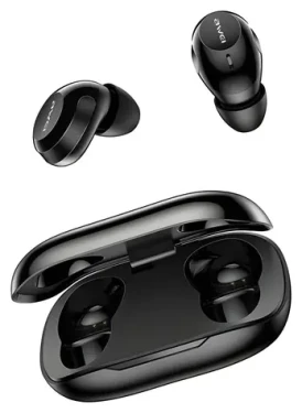 Awei T20 černá / Bezdrátová sluchátka s mikrofonem / TWS / ENC / Bluetooth 5.4 / dobíjecí pouzdro (T20)