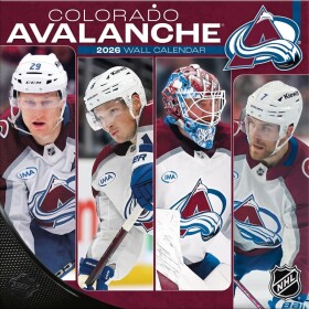 JF Turner Kalendář Colorado Avalanche NHL 2026 Wall Calendar