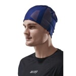 CEP Logo Bandana blue grey - Běžecký multifunkční nákrčník CEP - modrá / šedá
