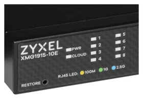 ZyXEL XMG1915-10E / Switch Managed L2 / 8x 2,5GbE RJ-45 / 2x 10G SFP+ / fanless (XMG1915-10E-EU0101F)