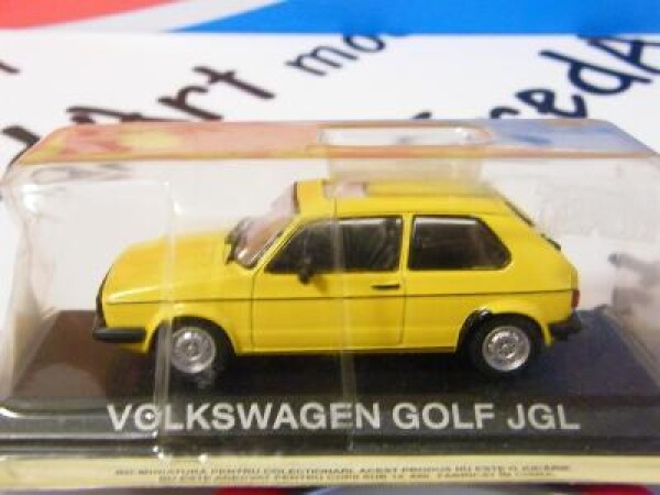 2/23 MIX CARS 2 - VOLKSWAGEN GOLF JGL - 1:43