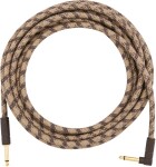 Fender Festival Instrument Cable 18.6' Pure Hemp Brown Stripe