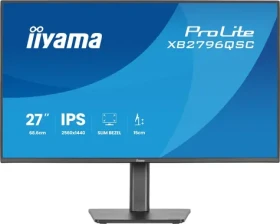 27" IIYAMA ProLite XB2796QSC-B1 černá / LED / IPS / 2560 x 1440 / 16:9 / 4 ms / 1000:1 / 350cd-m2 / USB-C / VESA (XB2796QSC-B1)