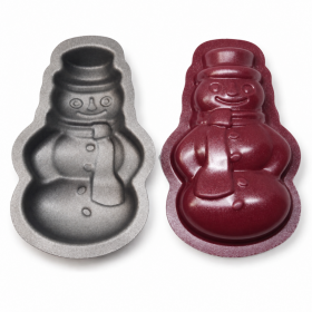 Dortisimo Formičky teflonové Sněhuláci 7,5 cm (10 ks)