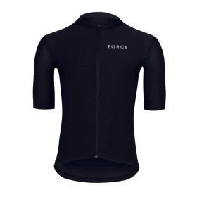 Dres FORCE ICON krátký rukáv, černý (Barva černá, velikost XXL)