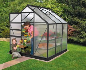 Polykarbonátový skleník – Vitavia Venus 3800, PC 4 mm černý