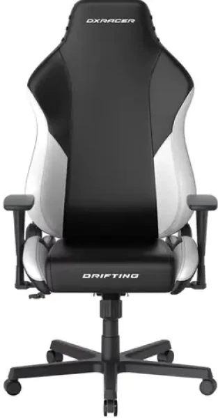 DXRacer DRIFTING XL Herní židle černo-bílá / 130-140 cm / syntetická kůže / 125 kg / 3D-Područky (1052150)