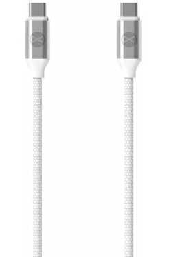 Forever GSM113219 USB-C na USB-C, 1,2m, bílý