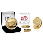 Highland Mint Sběratelská Pamětní mince Detroit Red Wings NHL 100th Anniversary Gold Coin