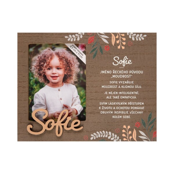 Fotorámeček se jménem - Sofie - Albi