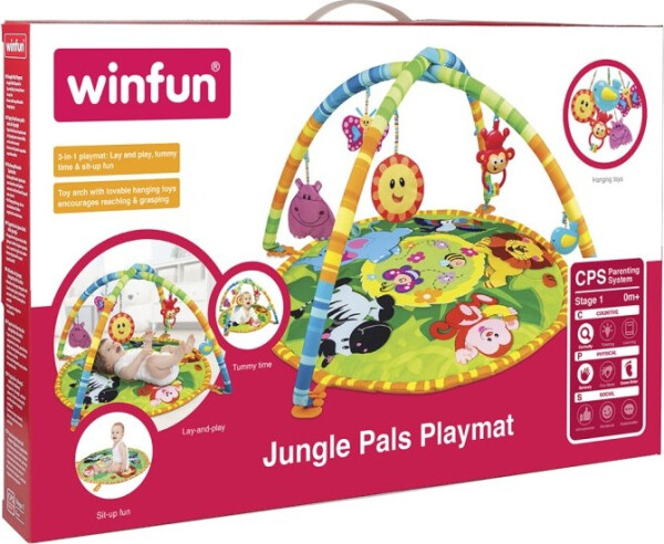 Hrací podložka kamarádi z džungle - Winfat