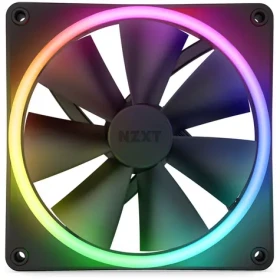NZXT F140 RGB DUO černá / 140mm / Fluid Dynamic Bearing / 36 dB @ 1800 RPM / 89 CFM / 4-Pin PWM (RF-D14SF-B1)