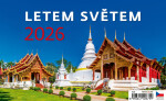 Stolní kalendář 2026 Helma - Letem světem