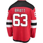 Fanatics Pánský Dres New Jersey Devils #63 Jesper Bratt Breakaway Alternate Jersey Distribuce: USA