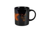 FOX Hrnek Ceramic Mug Logo Black and Orange (CCW022)