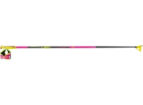 Leki HRC Junior dětské běžecké hole neon pink/black/neon yellow 120 cm
