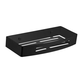 OMNIRES - UNI košík do sprchy, 30 x 5 x 13 cm černá mat /BLM/ UN10331BL