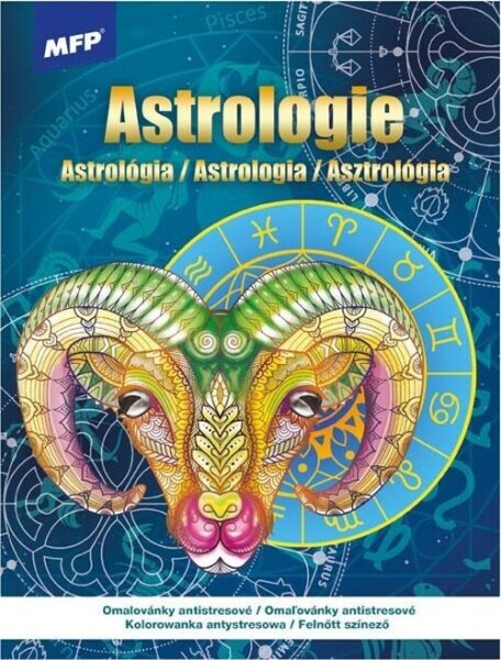 Omalovánky antistresové Astrologie 210x290mm/32s