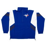New Era Pánská bunda Toronto Blue Jays MLB Quarter Zip Windbreaker Velikost: L