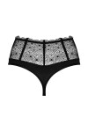 Erotické kalhotky Sharlotte panties - OBSESSIVE černá XXL
