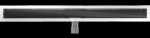 MEXEN/S - Flat MGB odtokový žlab 80 cm černá sklo 1026080-15