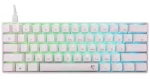 White Shark GK-004221 SHINOBI 2 bílá / herní mechanická klávesnice / US layout / modré spínače / USB / LED (SHINOBI-2-W-US-BLUE)
