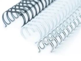 COPIERLAND Drátěné hřbety 2:1 - 32 mm - stříbrné - 40 ks (CL32-23-stribrne)