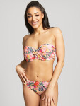 Swimwear Paradise Bandeau Bikini pink tropical SW1633 75FF