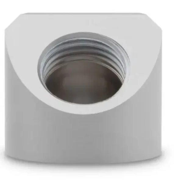 EKWB EK-Quantum Torque Static FF 45° - Satin Titanium (3831109829875)