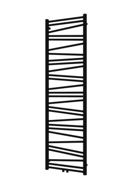 Radiátor kombinovaný SAT Lilon 169,5x50 cm černá matná SATRALI1695500SBL SATRALI1695500SBL
