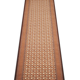 Kusový koberec GRENOBLE hnědá 67 cm