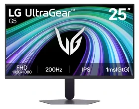 25" LG UltraGear 25G523B-B černá / Monitor / IPS / FHD / 200 Hz / 1 ms / HDMI DP (25G523B-B.AEU)