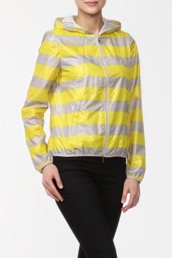 Tommy Hilfiger Jacket - BARBARA JKT grey-yellow