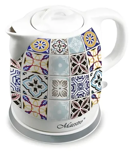 Maestro MR-066-PORTO bílá / Rychlovarná konvice / 1200 W / 1,5 l / keramická (MR-066-PORTO)